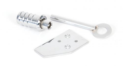 Click Here To Enlarge This Photo Of 90272 From The Anvil Polished Chrome Flush Sash Stop (Keyed)