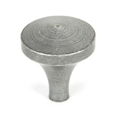 Click Here To Enlarge This Photo Of 45212 From The Anvil Pewter Shropshire Cabinet Knob - Large