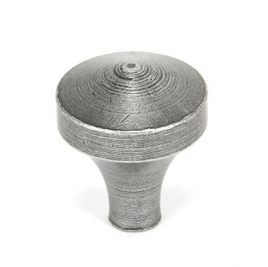 Click Here To Enlarge This Photo Of 45211 From The Anvil Pewter Shropshire Cabinet Knob - Small