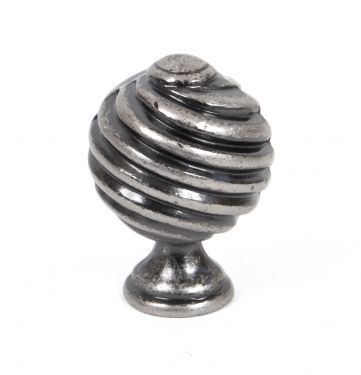 Click Here To Enlarge This Photo Of 33691 From The Anvil Pewter Patina Twist Knob