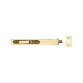 C1680 8-SB Heritage Brass Lever Action Flush Bolt 8" x .¾" Satin Brass Finish