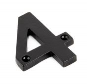 83704 From The Anvil Black Numeral 4