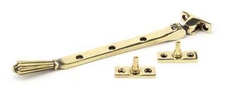 45359 From the Anvil Aged Brass 8" Hinton Stay