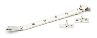 45366 From the Anvil Polished Nickel 10" Hinton Stay