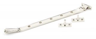 45367 From the Anvil Polished Nickel 12" Hinton Stay