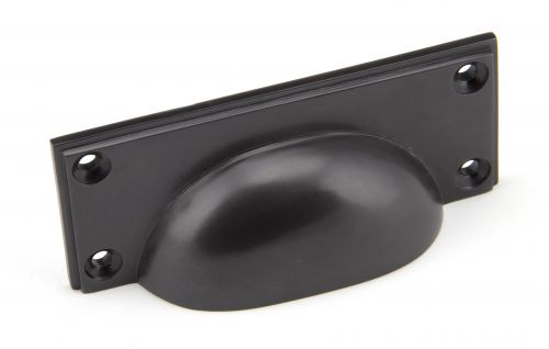 Click Here To Enlarge This Photo Of 45403 From the Anvil Aged Bronze Art Deco Drawer Pull
