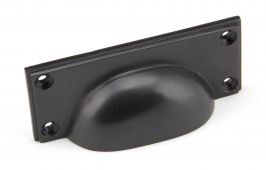 45403 From the Anvil Aged Bronze Art Deco Drawer Pull