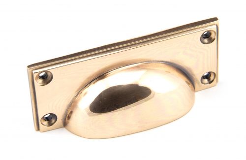 Click Here To Enlarge This Photo Of 45404 From the Anvil Polished Bronze Art Deco Drawer Pull