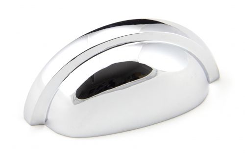 Click Here To Enlarge This Photo Of 45407 From the Anvil Polished Chrome Regency Concealed Drawer Pull