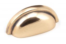 45409 From the Anvil Polished Bronze Regency Concealed Drawer Pull