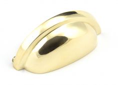 45410 From the Anvil Polished Brass Regency Concealed Drawer Pull