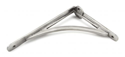Click Here To Enlarge This Photo Of 45421 From the Anvil Natural Smooth 10'' x 7'' Curved Shelf Bracket