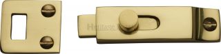 C1686-PB Heritage Brass Slide Bolt Polished Brass Finish