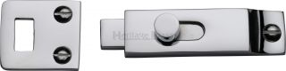 C1686-PC Heritage Brass Slide Bolt Polished Chrome Finish