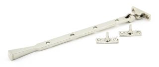 90433 From the Anvil Polished Nickel 12" Avon Stay