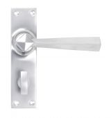 91973 From the Anvil Satin Chrome Straight Lever Bathroom Set