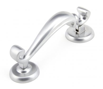 Click Here To Enlarge This Photo Of 92002 From the Anvil Satin Chrome Doctor's Knocker