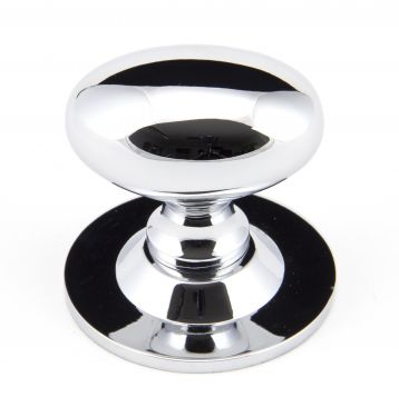 Click Here To Enlarge This Photo Of 92033 From the Anvil Polished Chrome 40mm Oval Cabinet Knob