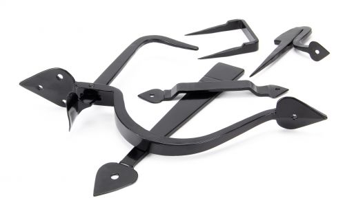 Click Here To Enlarge This Photo Of 92046 From the Anvil Black Tuscan Thumblatch