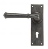 92051 From the Anvil External Beeswax Regency Lever Lock Set
