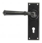 92057 From the Anvil Black Regency Lever Lock Set