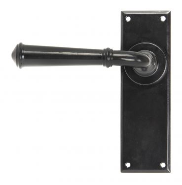 Click Here To Enlarge This Photo Of 92058 From the Anvil Black Regency Lever Latch Set