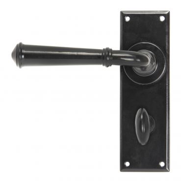 Click Here To Enlarge This Photo Of 92059 From the Anvil Black Regency Lever Bathroom Set