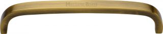 C1800 152-AT Heritage Brass Cabinet Pull D Shaped 152mm ctc Antique Brass Finish