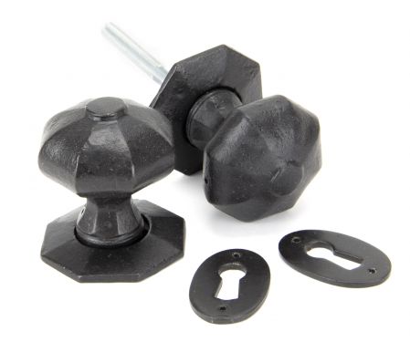 Click Here To Enlarge This Photo Of 92064 From the Anvil External Beeswax Octagonal Mortice/Rim Knob Set