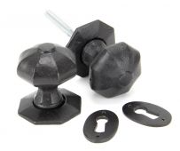 92064 From the Anvil External Beeswax Octagonal Mortice/Rim Knob Set