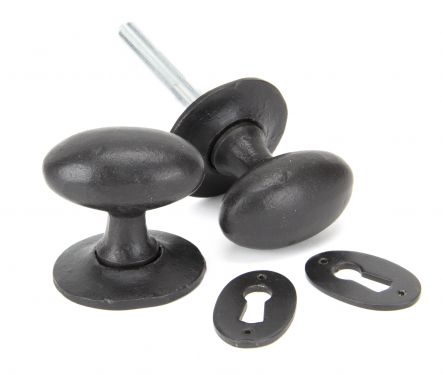 Click Here To Enlarge This Photo Of 92065 From the Anvil External Beeswax Oval Mortice/Rim Knob Set