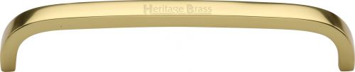 Click Here To Enlarge This Photo Of C1800 152-PB Heritage Brass Cabinet Pull D Shaped 152mm ctc Polished Brass Finish