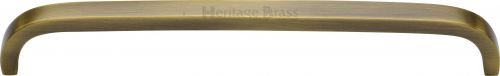 Click Here To Enlarge This Photo Of C1800 203-AT Heritage Brass Cabinet Pull D Shaped 203mm ctc Antique Brass Finish