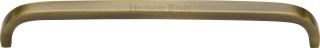 C1800 203-AT Heritage Brass Cabinet Pull D Shaped 203mm ctc Antique Brass Finish