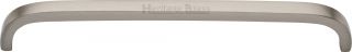 C1800 203-SN Heritage Brass Cabinet Pull D Shaped 203mm ctc Satin Nickel Finish