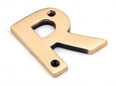 92031R From the Anvil Polished Bronze Letter R