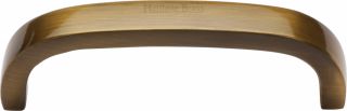 C1800 89-AT Heritage Brass Cabinet Pull D Shaped 89mm ctc Antique Brass Finish