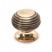 91948 From The Anvil Polished Bronze Beehive Cabinet Knob - Small