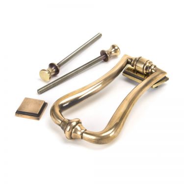 Click Here To Enlarge This Photo Of 91945 From The Anvil Polished Bronze Slimline Art Deco Door Knocker