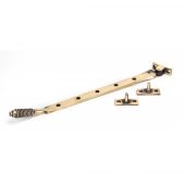 91940 From The Anvil Polished Bronze 12" Reeded Stay