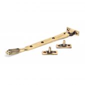 91938 From The Anvil Polished Bronze 8" Reeded Stay