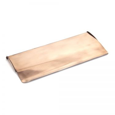 Click Here To Enlarge This Photo Of 91933 From The Anvil Polished Bronze Small Letterplate Cover
