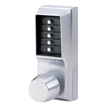 Click Here To Enlarge This Photo Of 2897 - DORMAKABA Simplex 1000 Series 1011 Knob Operated Digital Lock - Satin Chrome