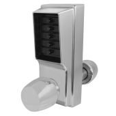 3706 - DORMAKABA Simplex 1000 Series 1031 Knob Operated Digital Lock With Passage Set - Satin Chrome