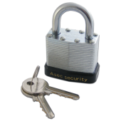 AS2538 - ASEC 787 & 797 Open Shackle Laminated Padlock 40mm KD