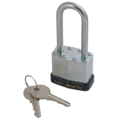AS2539 - ASEC 787 & 797 Open Shackle Laminated Padlock with Long Shackle 40mm KD