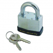 AS2546 - ASEC 787 & 797 Open Shackle Laminated Padlock 50mm KA 'J' Boxed