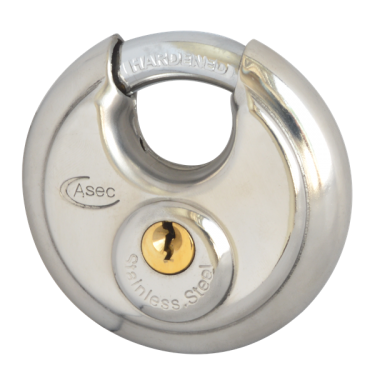 Click Here To Enlarge This Photo Of AS2534 - ASEC Discus Padlock 70mm KD Boxed