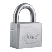 AS11691 - ASEC Open Shackle Padlock with Removable Cylinder 54mm Boxed