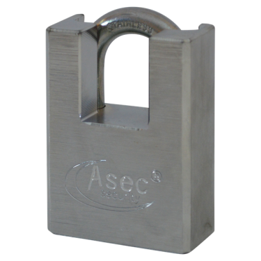 Click Here To Enlarge This Photo Of AS11692 - ASEC Closed Shackle Padlock with Removable Cylinder 54mm Boxed